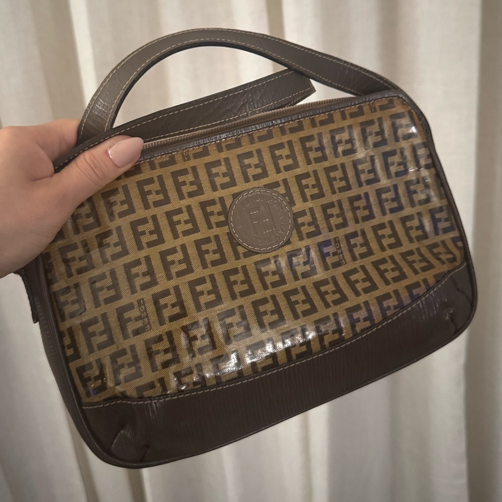 Vintage Authentic Fendi Crossbody Purse